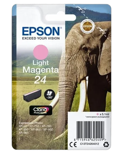 Epson Ink/24 Elephant 5.1ml LMG — vue 1
