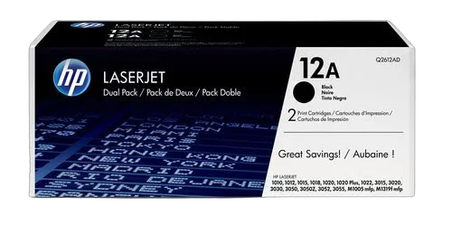 HP - Noir - Q2612AD — vue 1