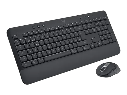Logitech MK650 Graphite Signature - Wireless combo — vue 3