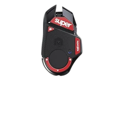 SuperGlide Patins Verre V2 - Logitech G502 - Rouge — vue 2