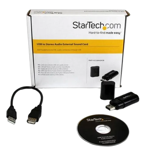 StarTech USB Audio Adapter External Sound Card — vue 5