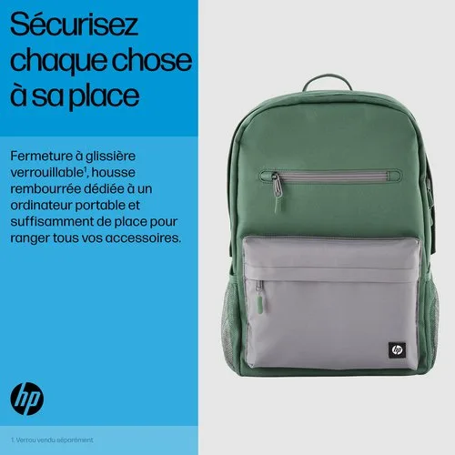 HP Campus Green Backpack — vue 7