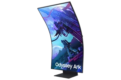 Samsung Odyssey ARK 2nd Gen - 55" CURVE 4K QLED 165Hz 1ms Pivot HDR10 FreeSync Premium Pro — vue 2