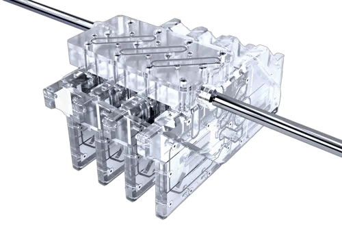 Alphacool GPX Aurora SLI Connecteur 4 compartiments — vue 4