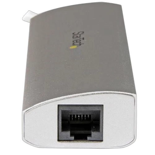 StarTech 3 Port Portable USB 3.0 Hub plus GbE — vue 3