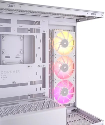 Corsair iCUE LINK 3500X RGB Blanc - MT/Sans Alim/E-ATX — vue 3