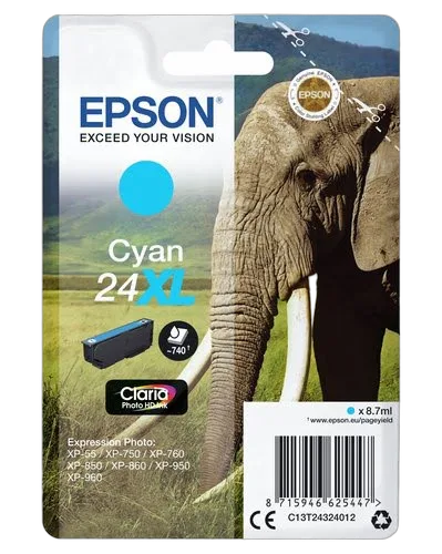 Epson - Cyan - C13T24324012 — vue 3