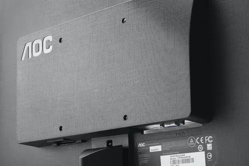 AOC e2070Swn/19.5"LED 1600x900 VGA 5ms blk — vue 2