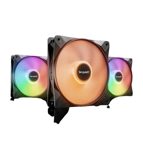 be quiet! LIGHT WINGS LX - 120mm PWM high-speed Triple pack — vue 1