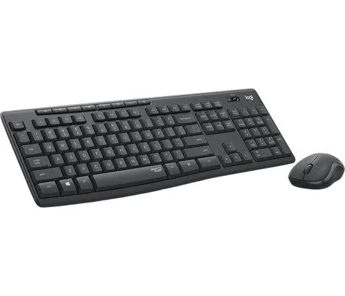 Logitech MK295 Silent Wireless Combo GRAPHITE — vue 3