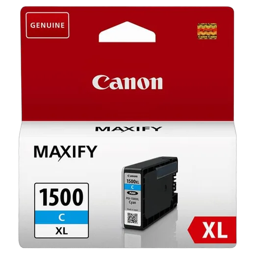 Canon Cartouche PGI-1500XL Cyan — vue 1