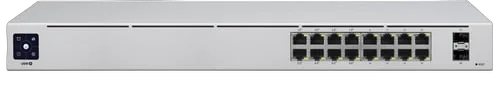 Ubiquiti 16 Ports 10/100/1000 SFP+/PoE - USW-16-POE — vue 1