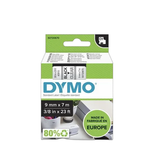 Dymo D1 - TAPE DYMO 9MMX7M — vue 2
