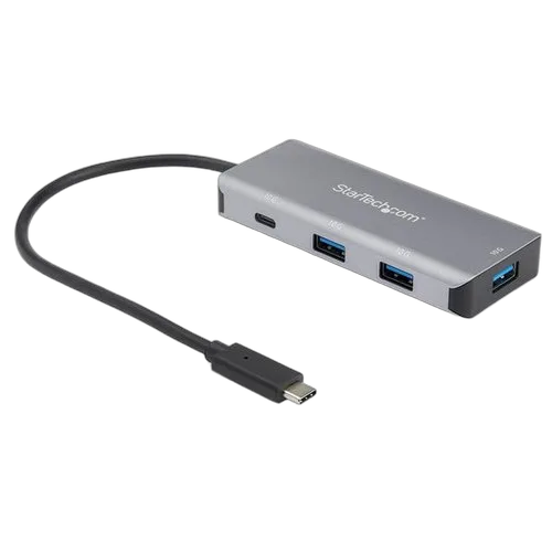 StarTech Hub USB-C a 4 porte con LAN - 3xA e 1xC — vue 1