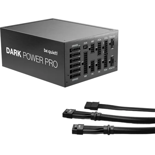 be quiet! ATX 1600W - Dark Power PRO 13 80+ TITANIUM - BN332 — vue 3