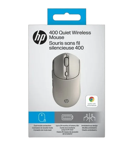 HP 400 Quiet Maple Wireless Mouse EURO — vue 12