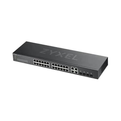 Zyxel 28 Port Smart Managed Gigabit Switch 24x — vue 4