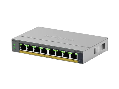 Netgear 8PT GB PLUS SWCH W/ POE+ — vue 3