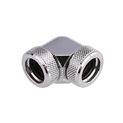 CONSTRUCTEUR Raccord tube rigide 90° argent - 14mm
