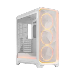 Fractal Design Meshify 3 Ambience Pro RGB TG Clear Tint Blanc - MT/Sans Alim/E-ATX