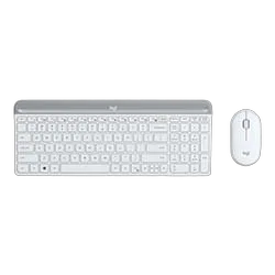 MK470 White - Slim Wireless Combo