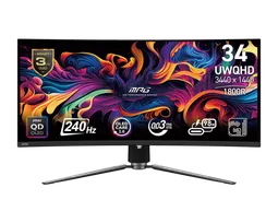 MSI MPG 341CQPX QD-OLED - 34" CURVE QD-OLED UWQHD 240Hz 0.03ms