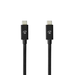 Nedis Câble USB-C 4.0 Mâle/Mâle 240W/8K60Hz - 2m Noir