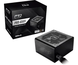 ASRock ATX 650W - 80+ Bronze - PRO-650B