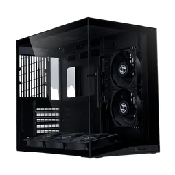 Lian-Li O11D Mini V2 Flow Noir - mT/Sans Alim/ATX