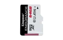 Kingston 64GBmicroSDXC Endurance 95R/30W UHS-I CO