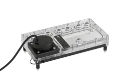 Alphacool Core Distro Plate 240 gauche V.2 avec pompe D5 Apex
