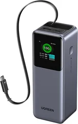 UGREEN PowerBank 2 ports - 20000mAh - 165W + Câble rétractable USB-C
