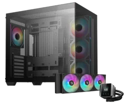 Deepcool CG530 4F Noir - MT/Sans Alim/ATX + MYSTIQUE 360 ARGB - Noir - 360mm