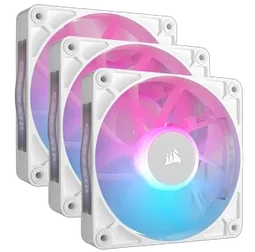 Corsair iCUE LINK RX120 RGB Triple kit - Blanc
