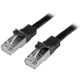 StarTech 0.5m Cat6 SFTP Patch Cable - Black