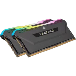 Corsair Vengeance RGB Pro SL, DDR4-3200, CL16 - 16 GB Dual-Kit, schwarz
