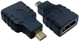 MCL Samar Adaptateur HDMI type A femelle / D mâle