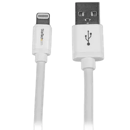 StarTech 2m White 8-pin Lightning to USB Cable