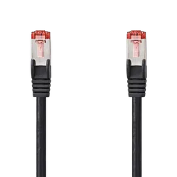 Nedis Cable RJ45 male/male - CAT6 S/FTP - Noir - 1m