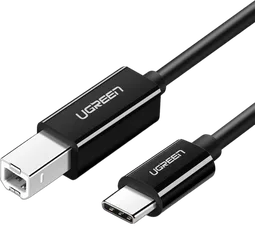 UGREEN Câble d'imprimante USB-C vers USB-B 2.0 - 1m - Noir