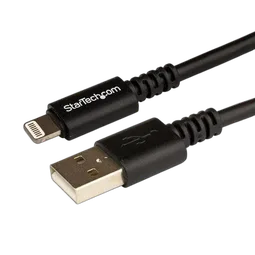 StarTech 3m Black 8-pin Lightning to USB Cable