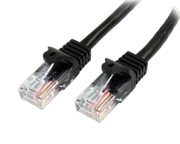StarTech 5m Black Snagless UTP Cat5e Patch Cable