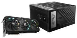 Gigabyte RTX 5080 GAMING OC 16G + MPG A1000GS PCIE5 Noir