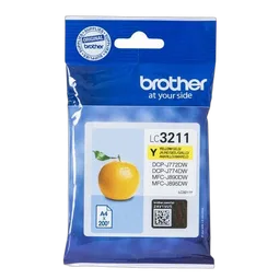 Brother - Jaune - LC3211Y