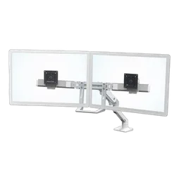 Ergotron HX Bras bi-écrans - Blanc