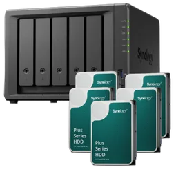 Synology DS1525+-5 baies avec 5 disques de 12To HAT3310-12T