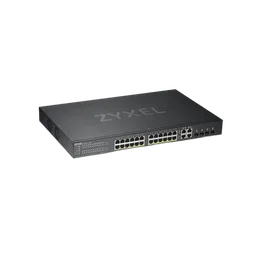 Zyxel 24 ports Gbps RJ45 PoE+4ports Gbps comb
