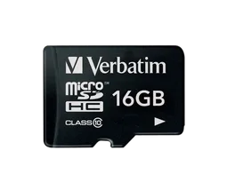 Verbatim SecureDigital/16GB micro SDHC Class 10