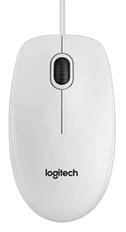 Logitech B100 Optical Mouse for Business White (910-003360)