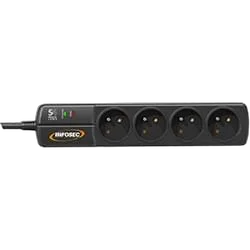 Infosec S4 Black Line II - 4 prises